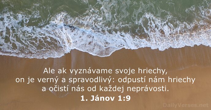 1. Jánov 1:9