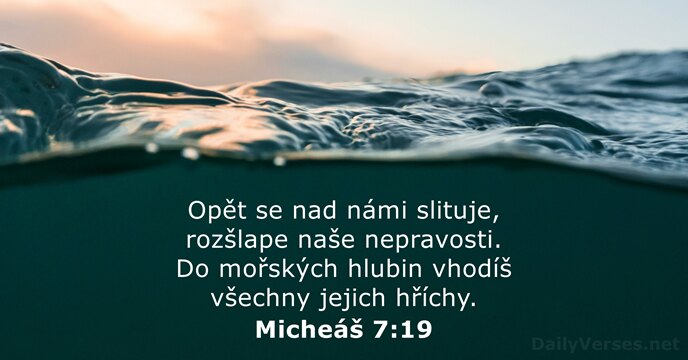 Micheáš 7:19