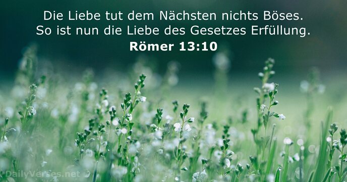 Römer 13:10