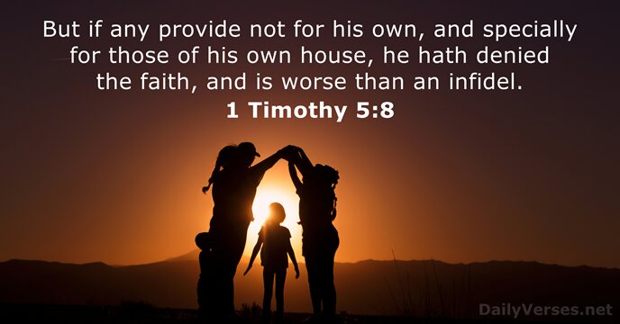 1 Timothy 5:8