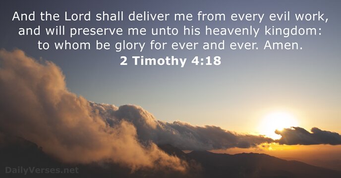 2 Timothy 4:18