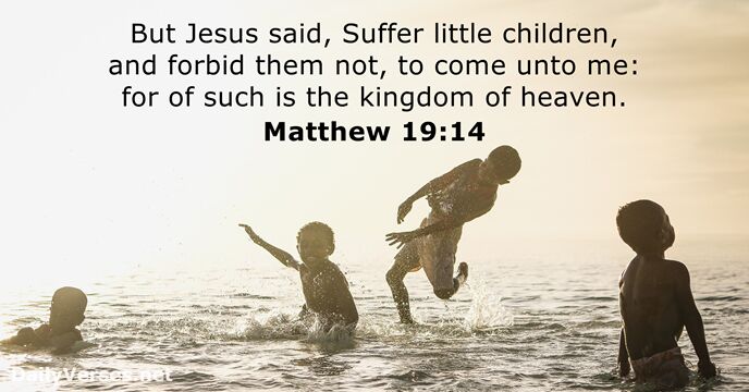 Matthew 19:14