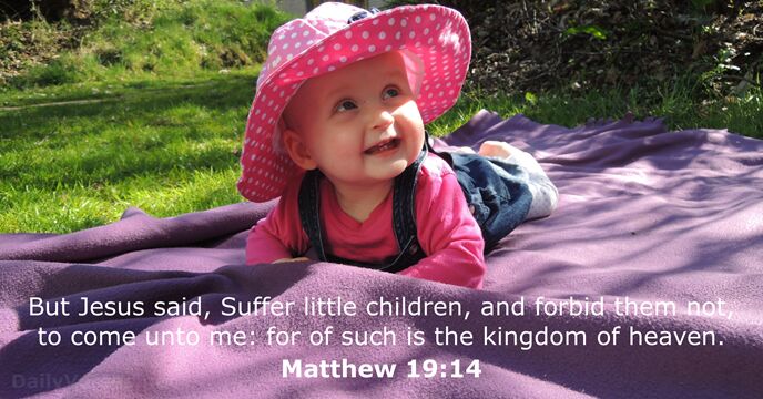 Matthew 19:14