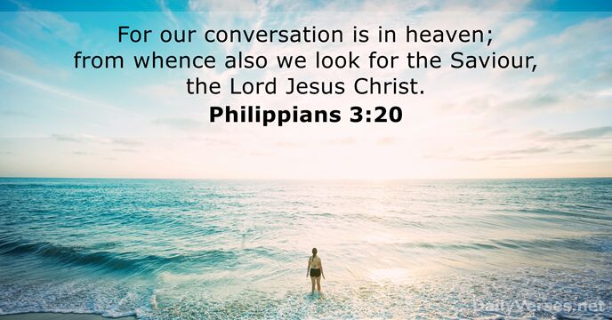 Philippians 3:20