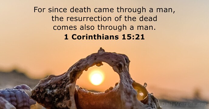 1 Corinthians 15:21