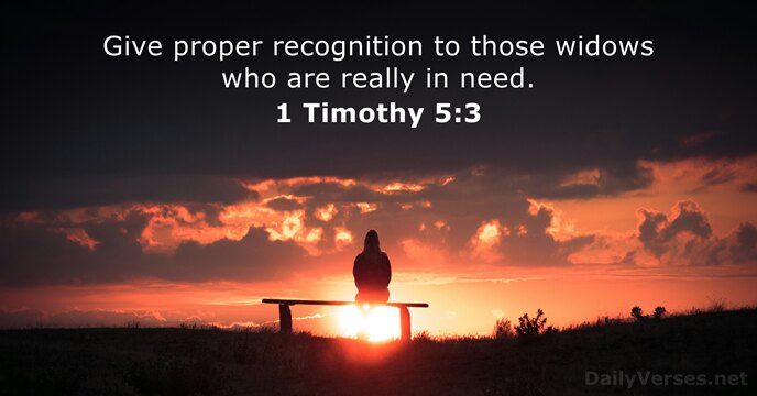 1 Timothy 5:3