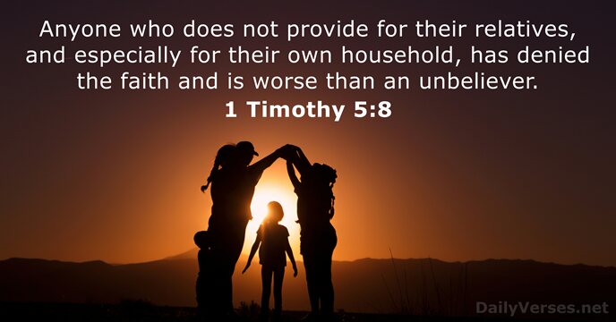 1 Timothy 5:8