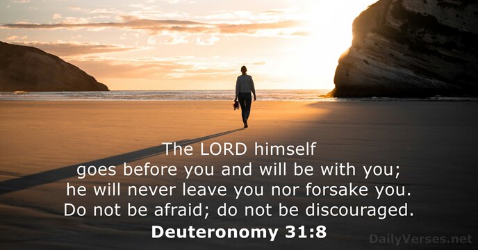 Deuteronomy 31:8