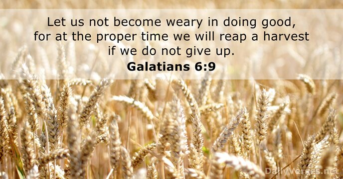 Galatians 6:9