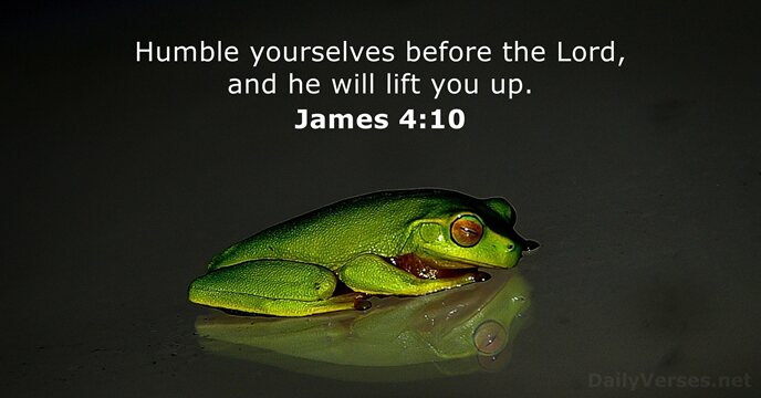 James 4:10