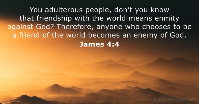 James 4:4