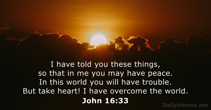 John 16:33