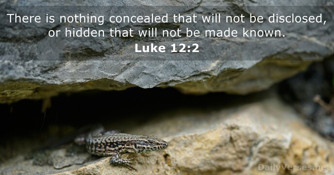 Luke 12:2