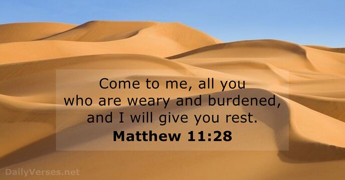 Matthew 11:28