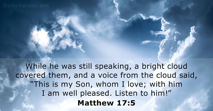 Matthew 17:5