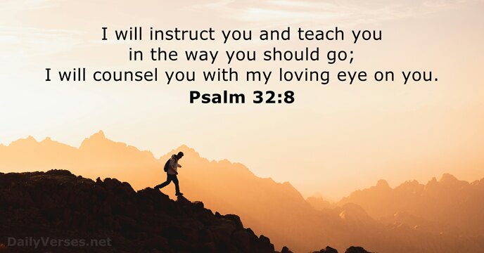 Psalm 32:8