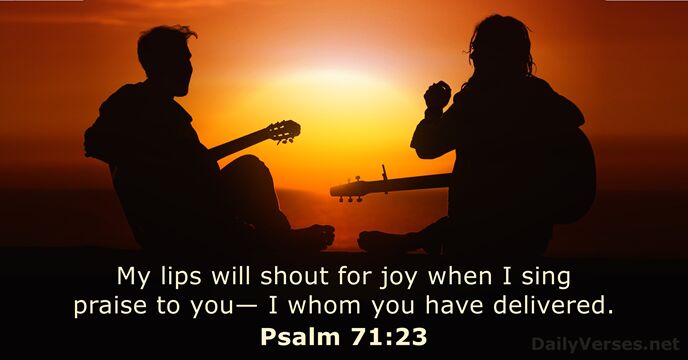 Psalm 71:23