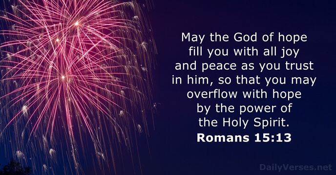 Romans 15:13