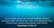 Galatians 3:26-27