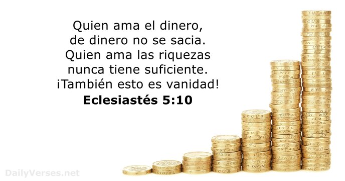 Eclesiastés 5:10
