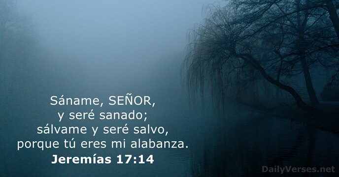 Jeremías 17:14