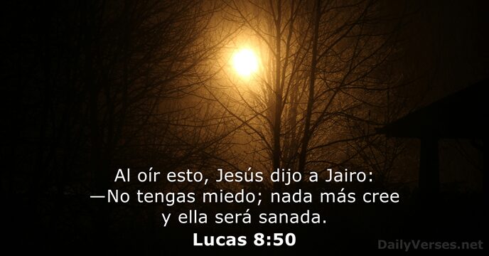 Lucas 8:50