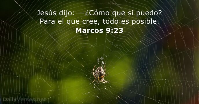 Marcos 9:23