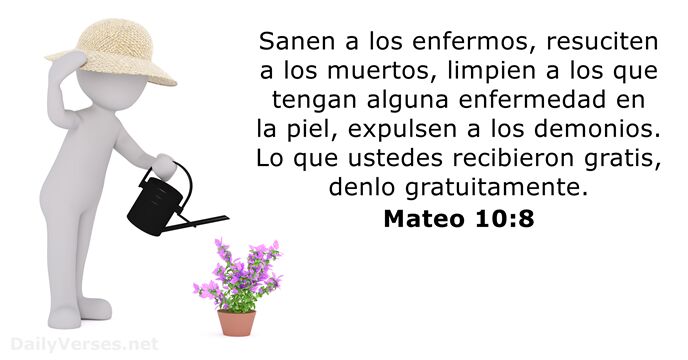 Mateo 10:8