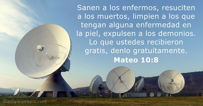Mateo 10:8