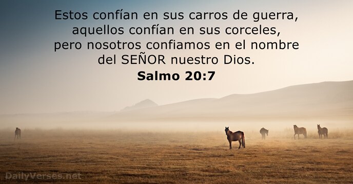 Salmo 20:7