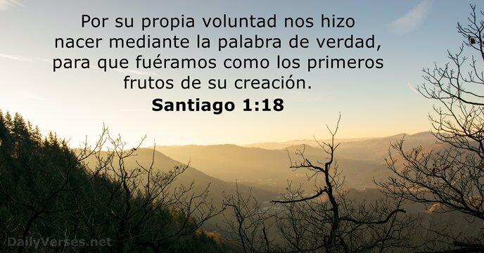 Santiago 1:18