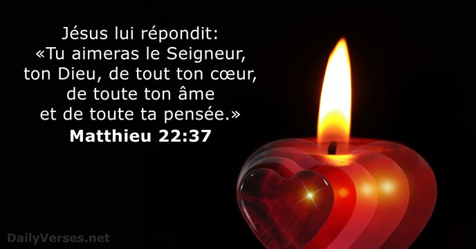 Matthieu 22:37
