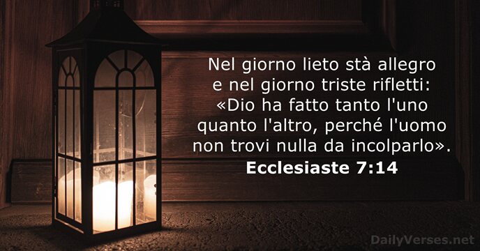 Ecclesiaste 7:14
