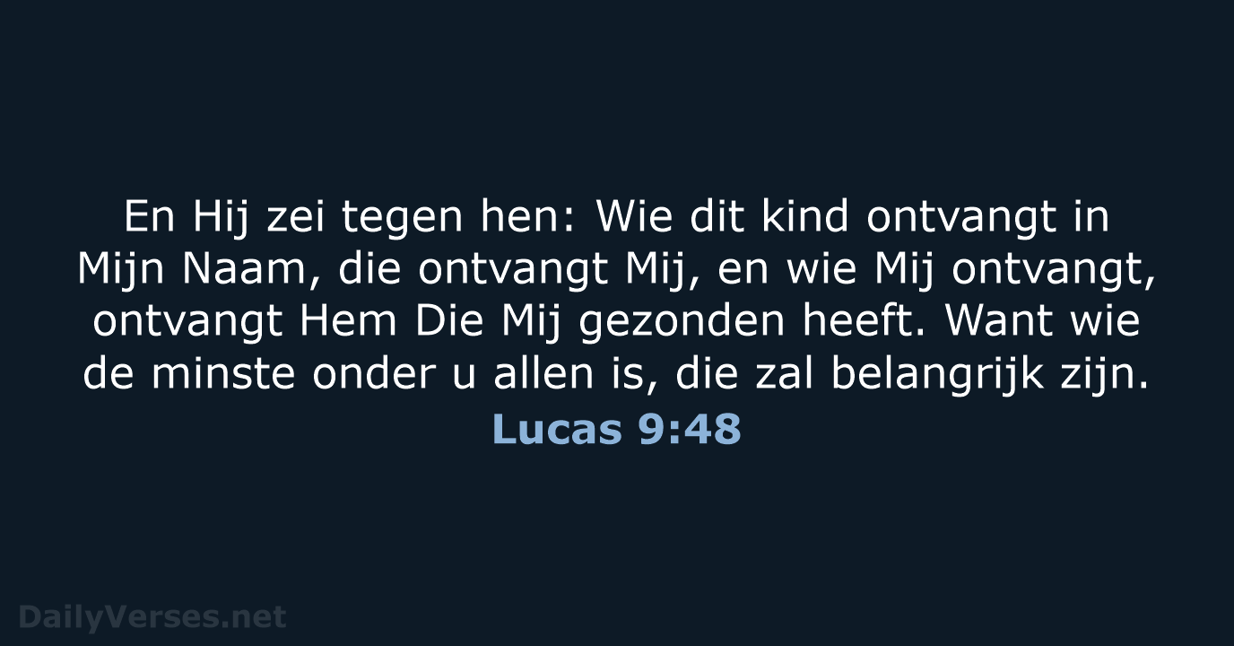 Lucas 9:48 - HSV