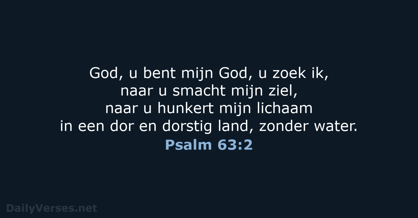 Psalm 63:2 - NBV21