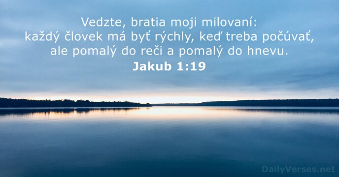 Jakub 1:19